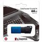 Kingston 64GB DataTraveler Exodia M USB slider cap USB 3.2 Gen2, blue Kingston 64GB DataTraveler Exodia M USB slider cap USB 3.2 Gen2, blue