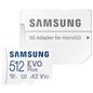 MICROSDXC EVO 512GB CL10 UHS1 W/ AD SM
