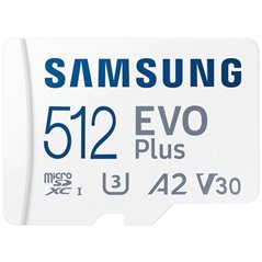 MICROSDXC EVO 512GB CL10 UHS1 W/ AD SM