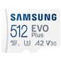 MICROSDXC EVO 512GB CL10 UHS1 W/ AD SM