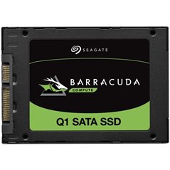 SSD SEAGATE BarraCuda Q1 480GB 2.5", 7mm, SATA 6Gbps, R/W: 550/500 Mbps, TBW: 110