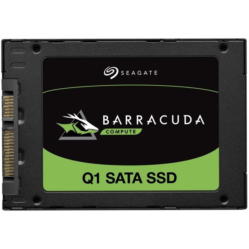 SSD SEAGATE BarraCuda Q1 480GB 2.5", 7mm, SATA 6Gbps, R/W: 550/500 Mbps, TBW: 110 SSD SEAGATE BarraCuda Q1 480GB 2.5", 7mm, SATA 6Gbps, R/W: 550/500 Mbps, TBW: 110