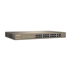 TENDA 24-PORT+2GB WEB SMART POE SWITCH