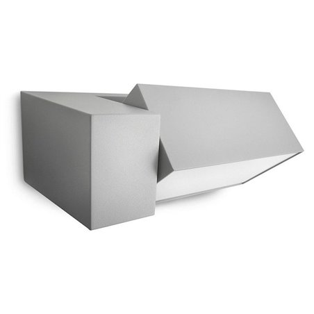 Border wall lantern grey 1x42W 230V