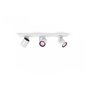 Argenta plate/spiral white 3x5.7W 240V