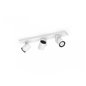 Argenta plate/spiral white 3x5.7W 240V
