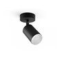 Fugato single spot black 1x5.7W 240V