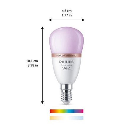 Bec LED RGB inteligent Philips Bulb, Wi-