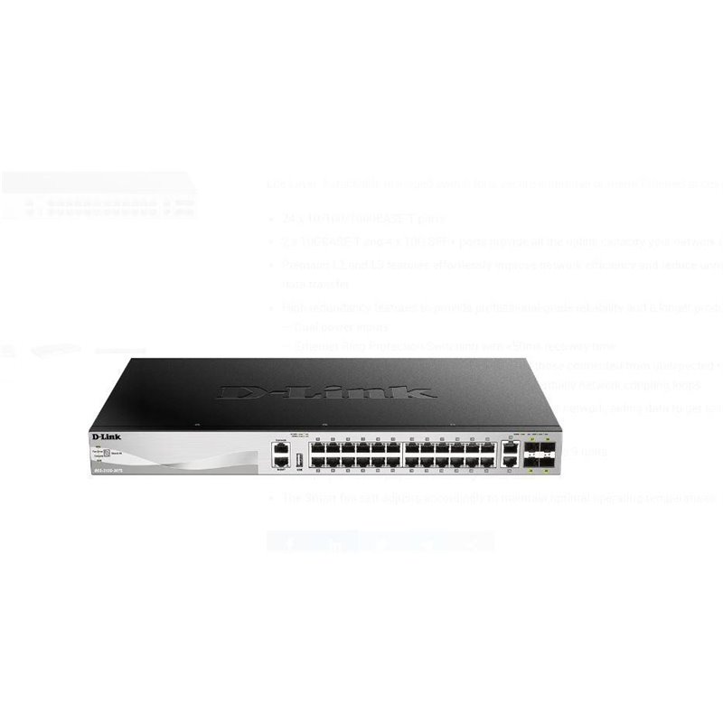 DLINK SW DGS3130SFP+ L3 DGS-3130-30TS/SI
