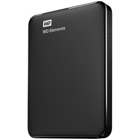 HDD Extern WD Elements Portable 2TB, USB 3.0 Type-A, Black