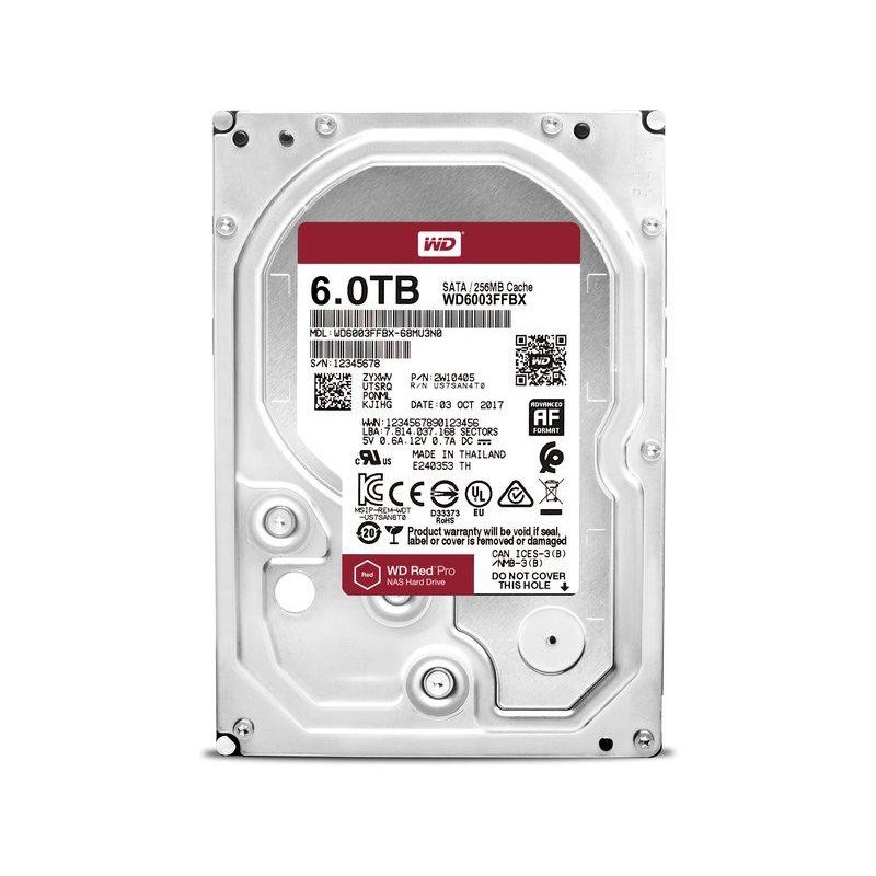WD HDD3.5 6TB SATA WD6003FFBX
