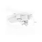 Centris Hue cross 3-spot white