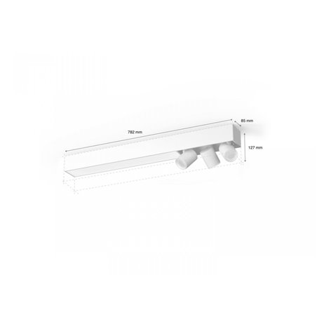 Centris Hue 3-spot white special form