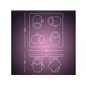 Argenta plate/spiral aluminium 4x5.7W