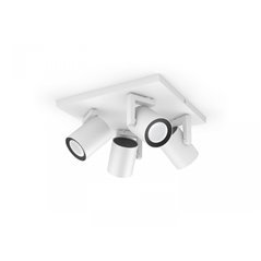 Argenta plate/spiral white 4x5.7W 240V