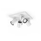 Argenta plate/spiral white 4x5.7W 240V
