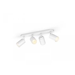 Fugato plate/spiral white 4x5.7W 240V