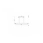 Ensis Hue pendant white 2x39W 24V