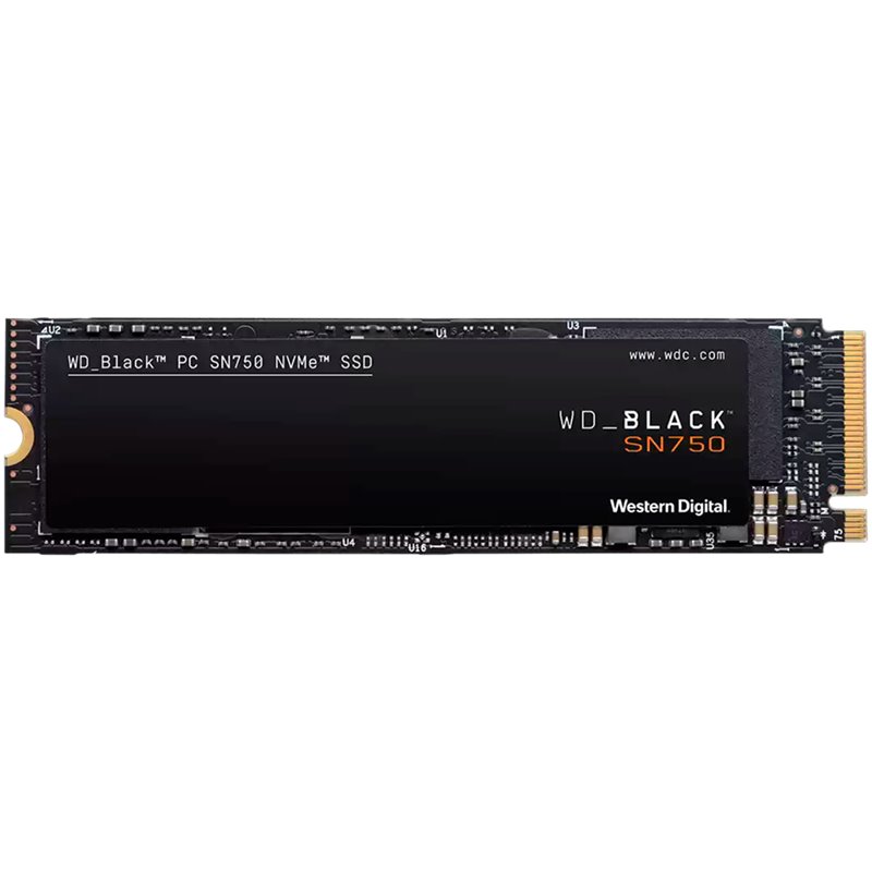 SSD WD Black SN750 2TB M.2 2280-S3-M PCIe Gen3 x4 NVMe, Read/Write: 3400/2900 MBps, IOPS 480K/540K, TBW: 1200 SSD WD Black SN750 2TB M.2 2280-S3-M PCIe Gen3 x4 NVMe, Read/Write: 3400/2900 MBps, IOPS 480K/540K, TBW: 1200