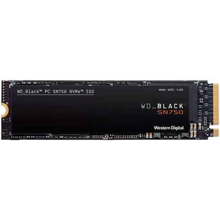 SSD WD Black SN750 2TB M.2 2280-S3-M PCIe Gen3 x4 NVMe, Read/Write: 3400/2900 MBps, IOPS 480K/540K, TBW: 1200