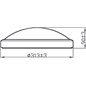 Plafoniera LED Philips Doris CL257, 17W,