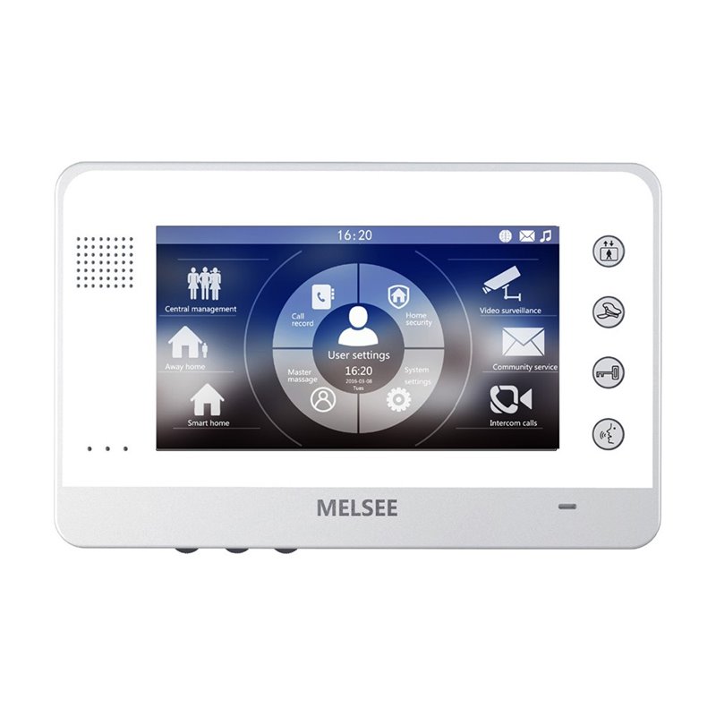 POST INTERIOR VIDEOINTERFON TCP/IP 7” MELSEE MS715C