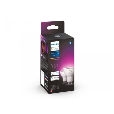 Philips HueWCA 4.3W GU10 2P EUR