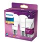 Pachet 2 becuri LED Philips A60, EyeComf