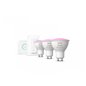 Philips HueWCA 4.3W GU10 3set sw EUR