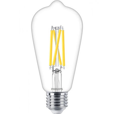 Bec LED Philips Classic ST64, putere reg
