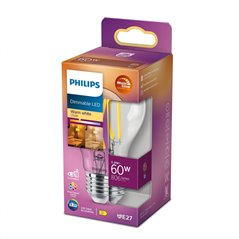 Bec LED vintage Philips Classic A60, put