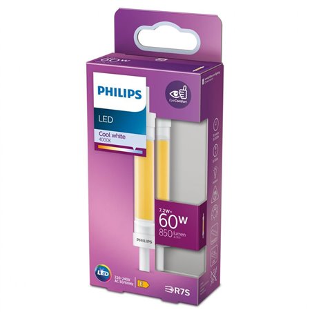 Bec LED spot Philips, R7S, 7.2W (60W), 8