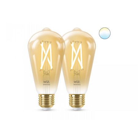 Pachet 2 becuri LED inteligente WiZ Conn