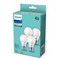 Pachet 4 becuri LED Philips A60, E27, 9W