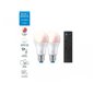Pachet 2 becuri LED inteligente WiZ Conn