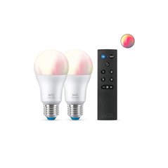 Pachet 2 becuri LED inteligente WiZ Conn