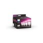 Pachet 4 becuri LED RGB inteligente Phil