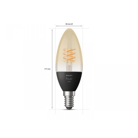 Bec LED inteligent vintage Philips Hue F