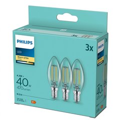 LED classic 40W B35 E14 WW CL ND3PFDisc