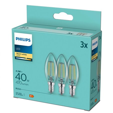 LED classic 40W B35 E14 WW CL ND3PFDisc