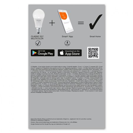 SET 3X BEC LED LEDVANCE SMART+ WIFI 9W