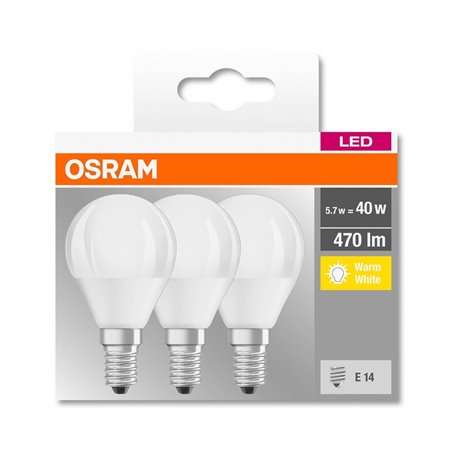 SET 3 BECURI LED OSRAM 4058075090507