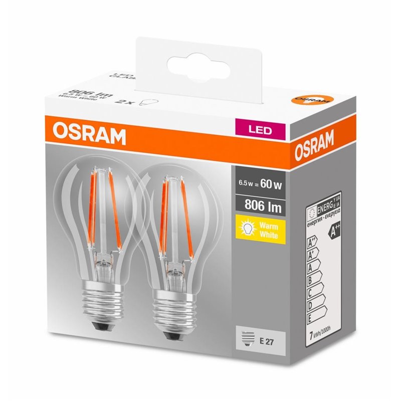 SET 2 BECURI LED OSRAM 4052899972018