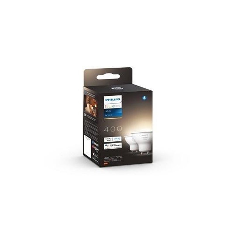 Philips HueW 5.2W GU10 2P EU