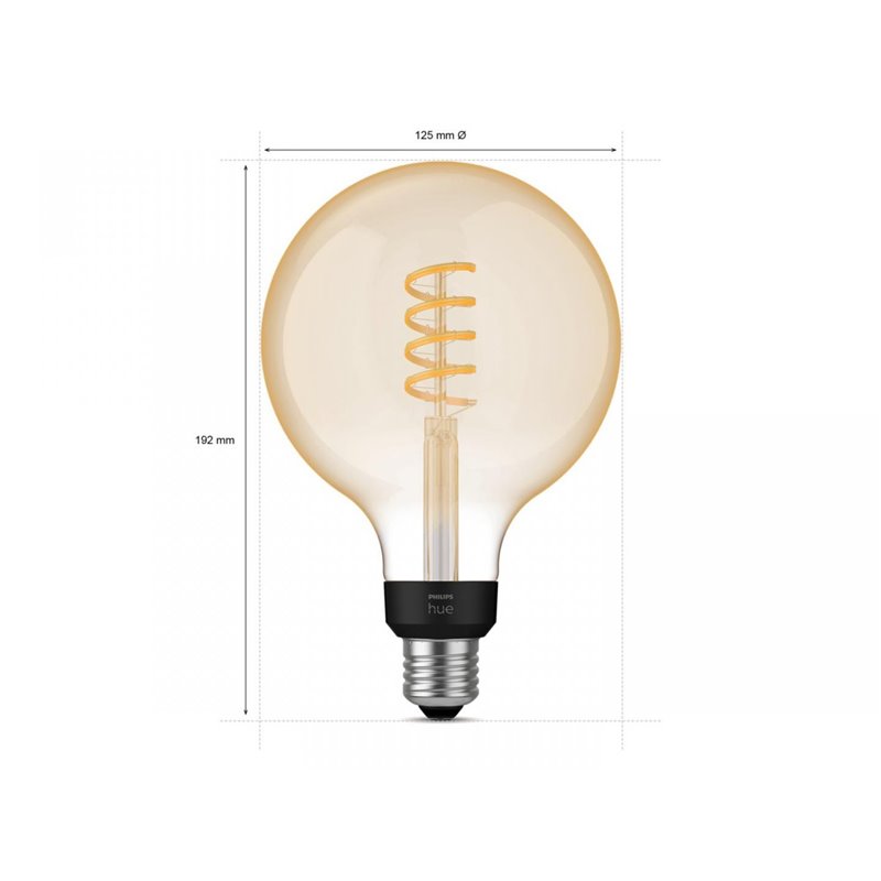 Bec LED inteligent vintage Philips Hue F