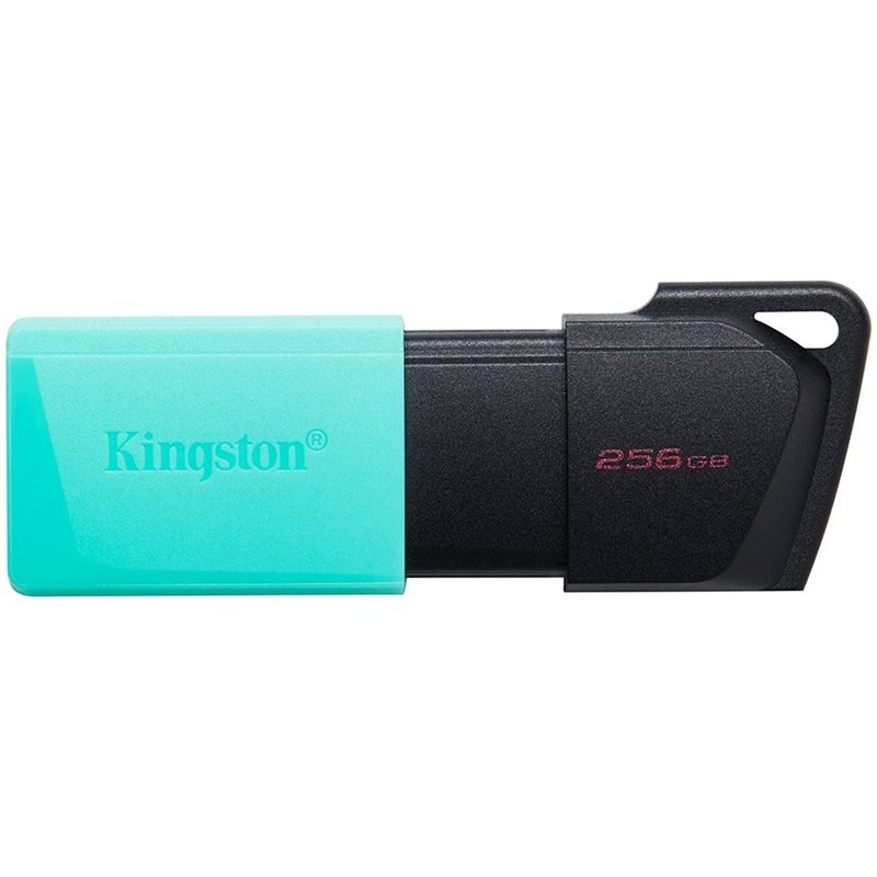 Kingston 256GB DataTraveler Exodia M USB slider cap USB 3.2 Gen2, turqouise Kingston 256GB DataTraveler Exodia M USB slider cap USB 3.2 Gen2, turqouise