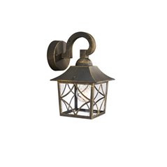 CAMBRIDGE wall lantern BlackBrush 1x60W