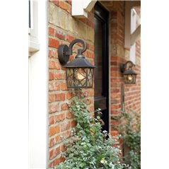 CAMBRIDGE wall lantern BlackBrush 1x60W