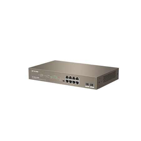IP-COM 8-PORT + 2SFP GIGABIT SWITCH POE