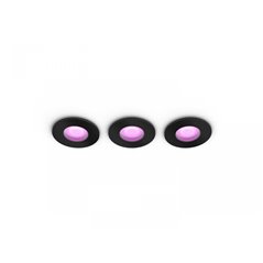 Pachet 3 spoturi incastrate LED RGB inte